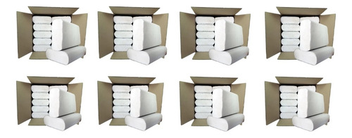 Toallas Intercaladas Blancas Premium 20x24 2500u X8 Cajas