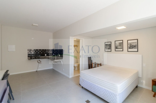 Imagem 5 de 15 de Apartamento Com 30m² Na Vila Buarque. - Em29475