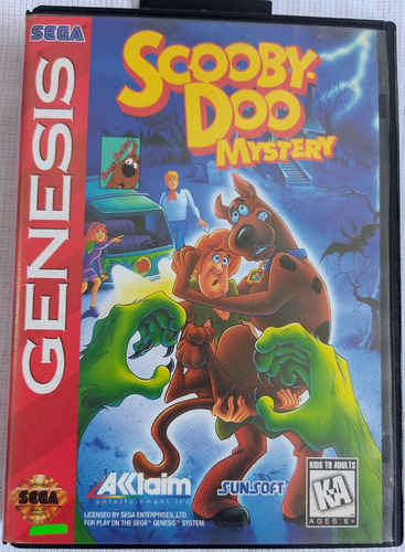 Scooby-doo Mystery Original Sega Genesis En Recuerdos Cg