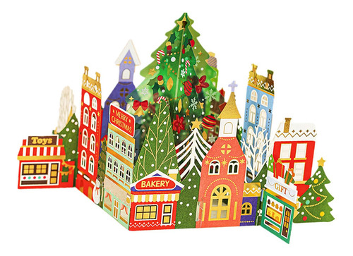 Tarjetas Emergentes Tarjetas De Navidad Tarjeta Colorida De
