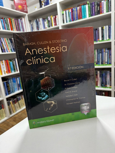 Barash Anestesia Clínica 9ed Nuevo Tapa Dura