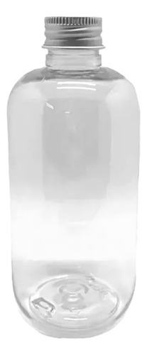 Botella De Pet Boston 250 Ml Tapa Metálica - 100 Pzs