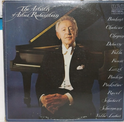 Artur Rubinstein  The Artistry Of Artur Rubinstein Lp Doble