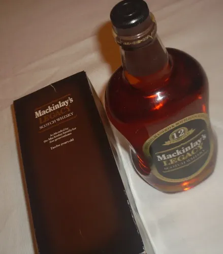 Mackinlay's Legacy Scotch Whisky 12 Anos Expressão 1970 Raro