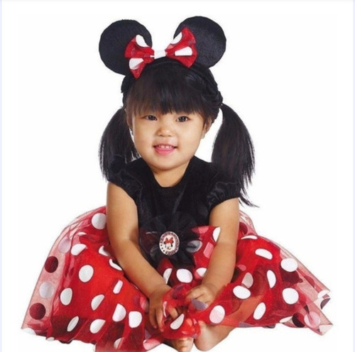 Disfraz Disney Minnie Mouse 2 Piezas Talla 3