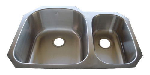 Fregadero Cocina Submontar 2 Tinas 80x52x23 Eb A31209br