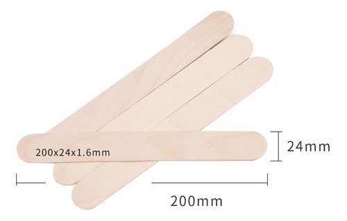 Palillos De Cera Agitadores Desechables De Madera Grandes