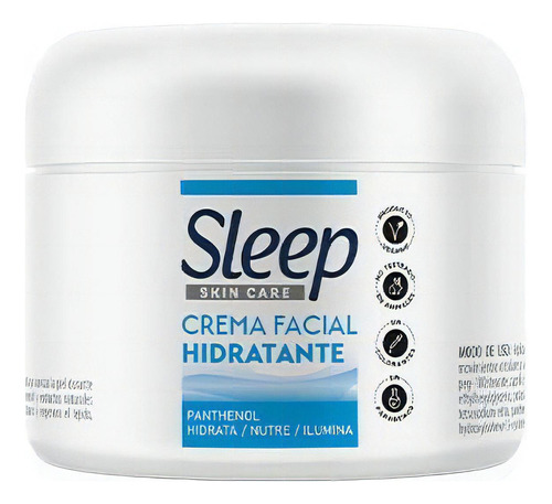 Crema Facial Hidratante Sleep 100 G
