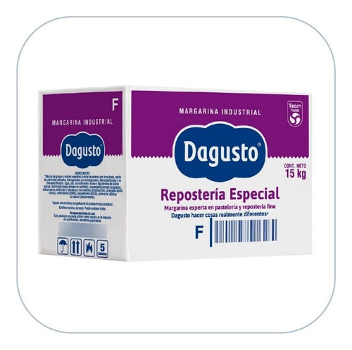 Margarina Industrial Dagusto Para Rep - Kg a $17173