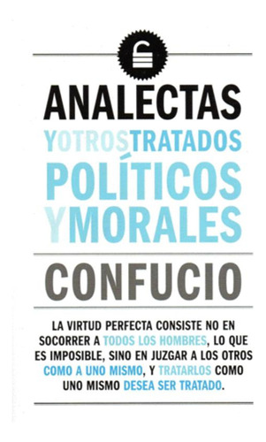 Libro Analectas Y Otros Tratados Políticos Y Morales