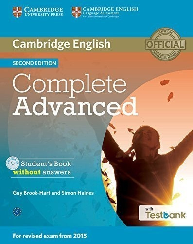 Libro Complete Cae Students No Key With Cd Rom And Online Te