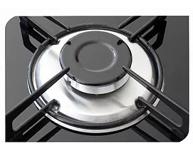 Imagem 6 de 7 de Fogao Cooktop 5 Bocas Gás Semplice Certificado Bivolt Preto