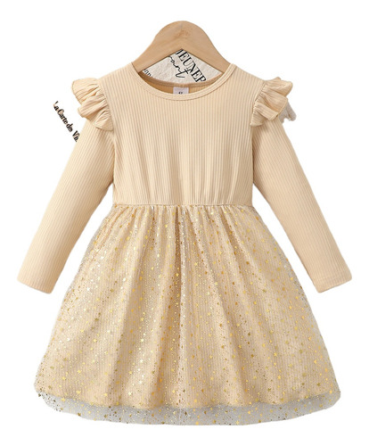 Vestidos De Princesa De Malla Con Estrellas Largas De Color