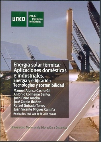 Libro Energã­a Solar Tã©rmica: Aplicaciones Domã©sticas E...