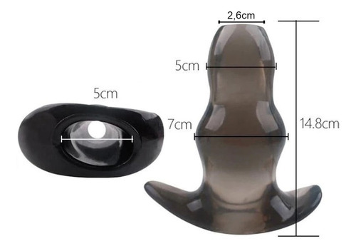 Top Notch Hollow Anal Plug
