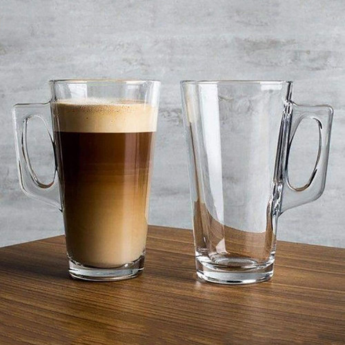 Imagen 4 de 5 de Set X 2 Taza Jarra Vaso Cafe Con Leche Irlandes !