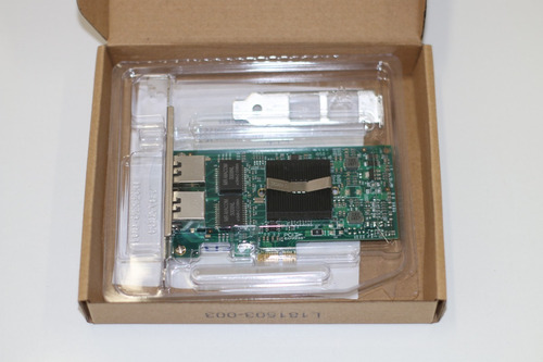 Placa De Rede Dual Giga Intel 82576eb E1g42et Pci-e X1 1000m