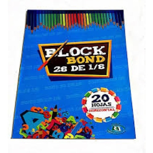 Block Bond Base 28 Para Artes X6 Und