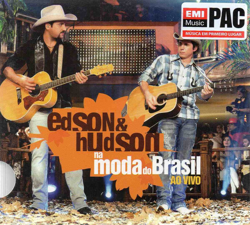 Edson E Hudson Na Moda Do Brasil Ao Vivo Cd Original Lacrado