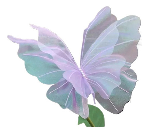 Mariposas Gigantes Artificiales De Seda Para Decoración De B