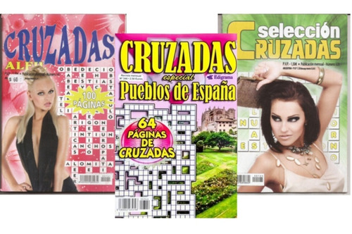 Libro Revista Pasa Tiempo Cruzadas 