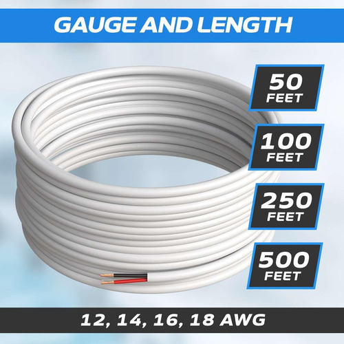 Cable De Altavoz 16 Awg Cca 30.48 M Cables Direct Online