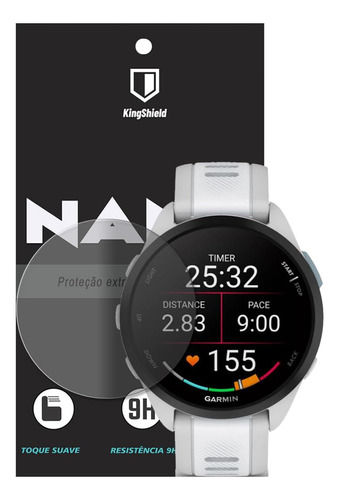 Película Garmin Forerunner 165 Kingshield Nano Vidro