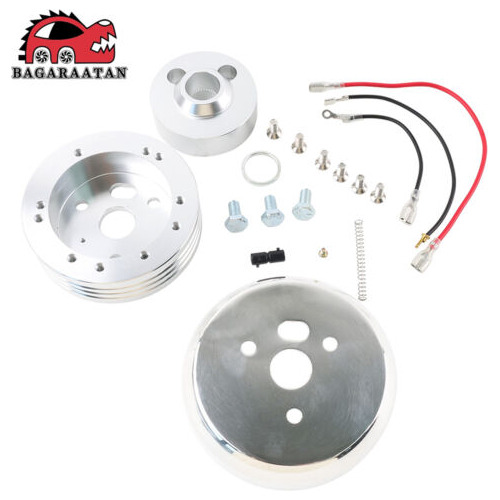 5 & 6 Hole Steering Wheel Hub Adapter Polished For Gm Ch Uux