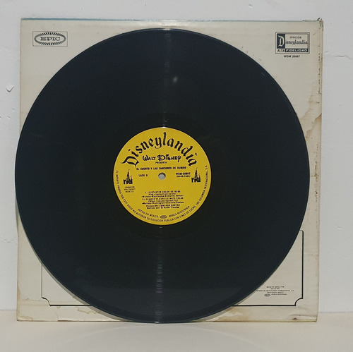 Lp Walt Disney Presenta: El Cuento Y Las Canciones De Dumbo (Usado)