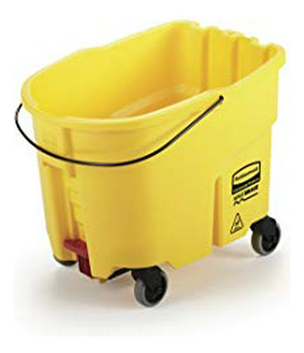 Cubo De Fregado Rubbermaid 35qt Wavebrake 2.0 Con Drenaje Y 