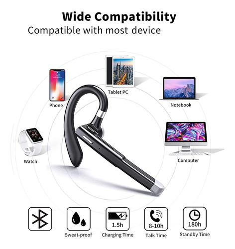 * Auriculares Inalámbricos D6crystally-wireless Headphone Ú