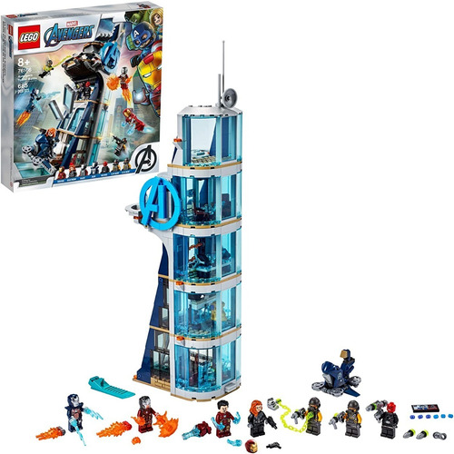 Lego 76166 Batalla En La Torre Vengadores 8+ 685 Piezas