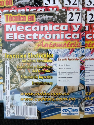 Imagen 1 de 2 de Tecnico En Mecanica Y Electronica Automotriz Varios Numeros