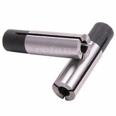 Kit 06 Adaptadores P/ Fresa 3.175mm Para 6mm Tupia, Retífica