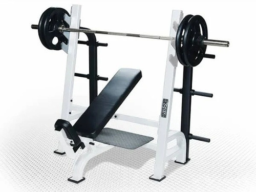 York Barbell Sts Olympic Incline Bench With Gun Racks