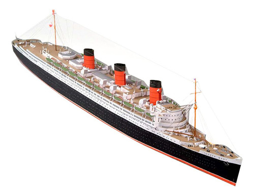 Crucero De Construcción De Rompecabezas 3d Modelo A Escala