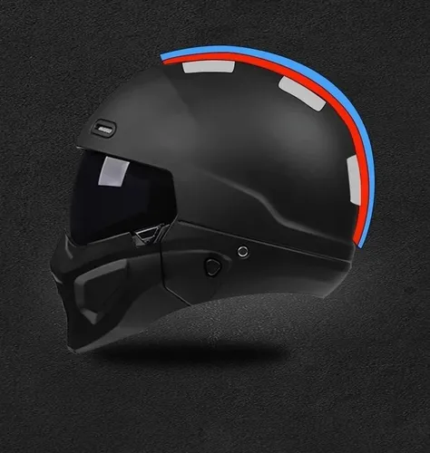 T0k Para Motocicleta Retro Scorpion Helmet, Locomotora