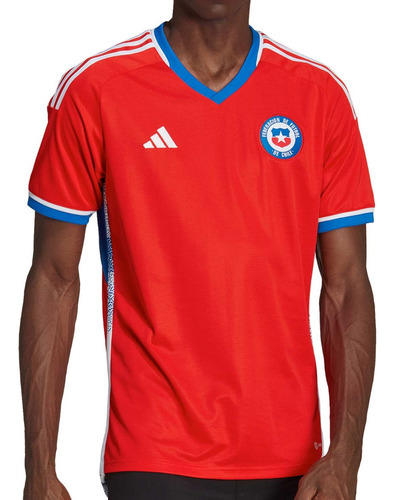 Camiseta adidas Selección Chile Local 2023 Hombre Original