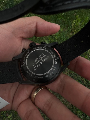 Reloj Oris Audi Rs Negro Negro Negro (Usado)