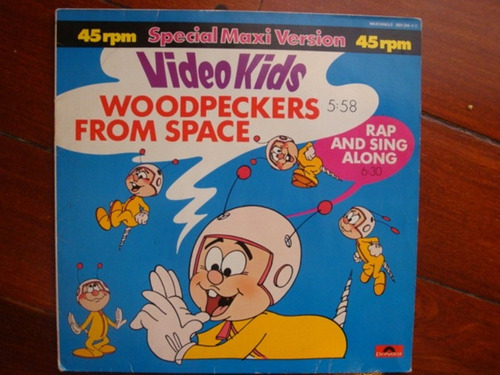 Video Kids Woodpeckers From S 12  Vinilo Alema 84 Mx