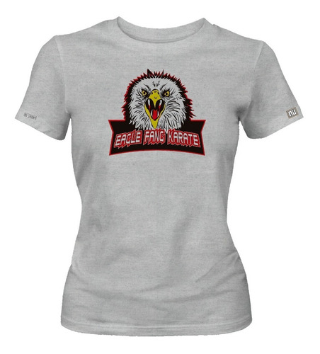 Camiseta Estampada Eagle Fang Karate Cobra Kai Mujer Ikgd