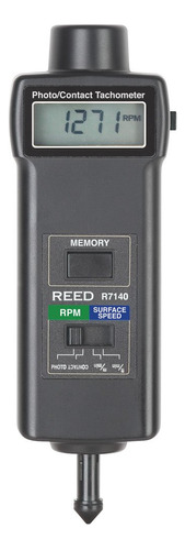 Reed Instruments R7140 Combinacion Contacto/foto Tacometro,