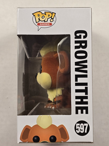 Funko Pop Growlithe Flocked 597 Nycc