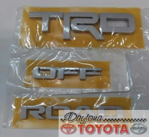 Emblemas  Toyota 4runner Trd Off Road 2016 2017 2018  A20dia