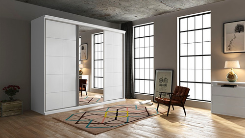 Imagen 2 de 4 de Placard 3 Puertas Ropero Placares Dormitorios Divino