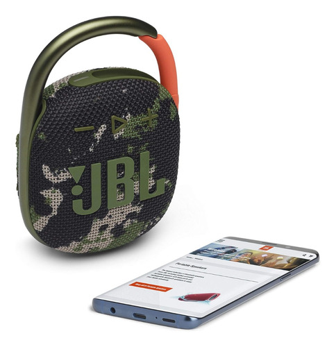 Corneta Jbl Clip 4 Altavoz Bluetooth Impermeable