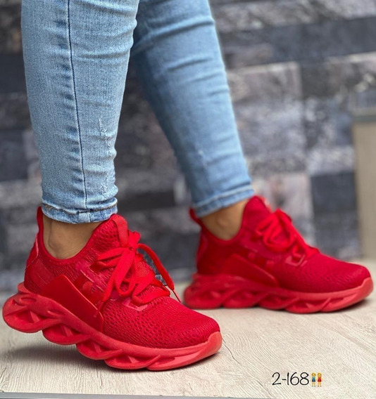 tenis nike rojos para mujer