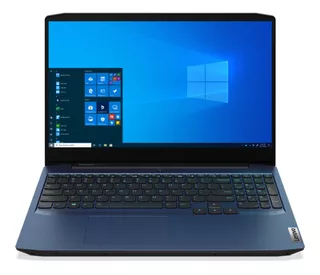 Laptop gamer Lenovo IdeaPad 15IMH05 chameleon blue 15.6", Intel Core i7 10300H 8GB de RAM 512GB SSD, NVIDIA GeForce GTX 1650 60 Hz 1920x1080px Windows 10 Home