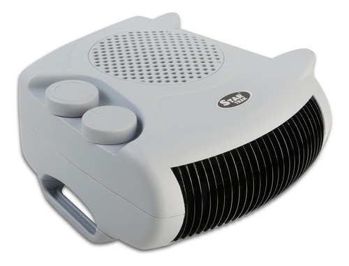 Caloventor Star Strak 2 Posiciones 1000|2000w Blanco Negro