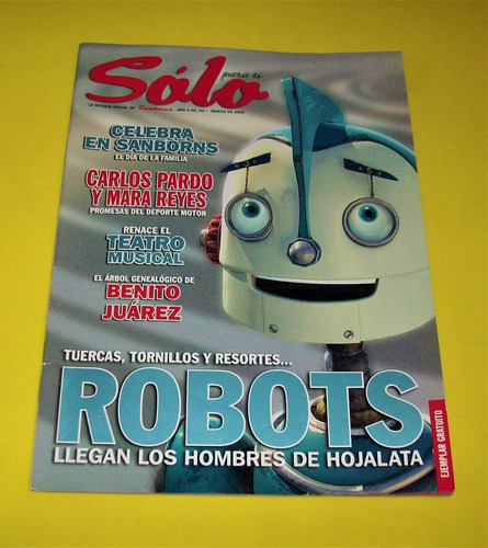 Robots Molotov Revista Solo Para Ti 2005
